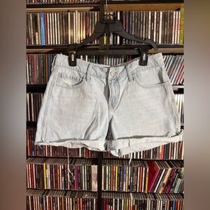 Hollister Light Wash Jean Shorts Size 8